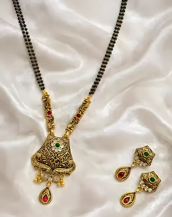 [593349529] Radhe Studio Ethnic Mangalsutra Set for Women and Girls_SKU-593349529