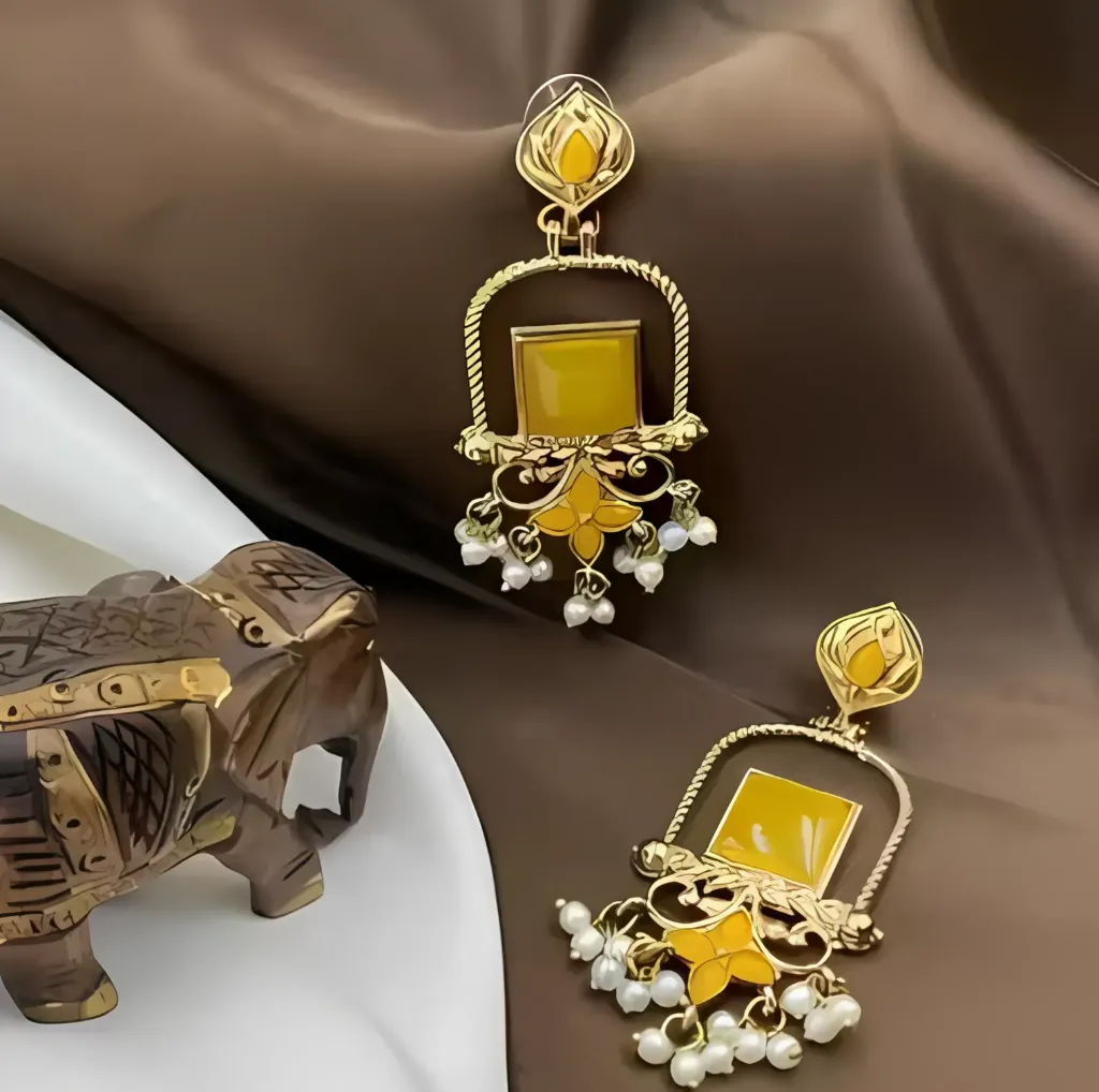 Pearl Stud & Hoop Earrings for Women_SKU-683293548